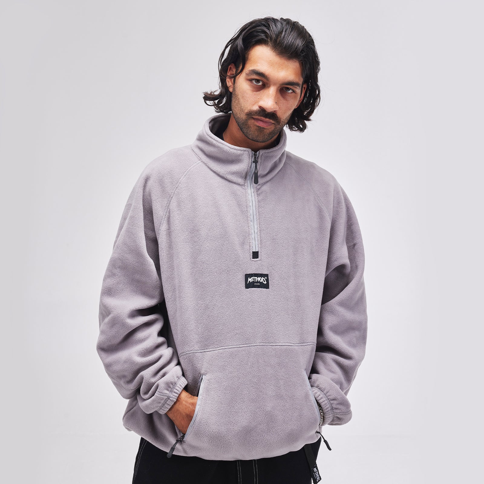 Method Label 1/4 Zip Fleece