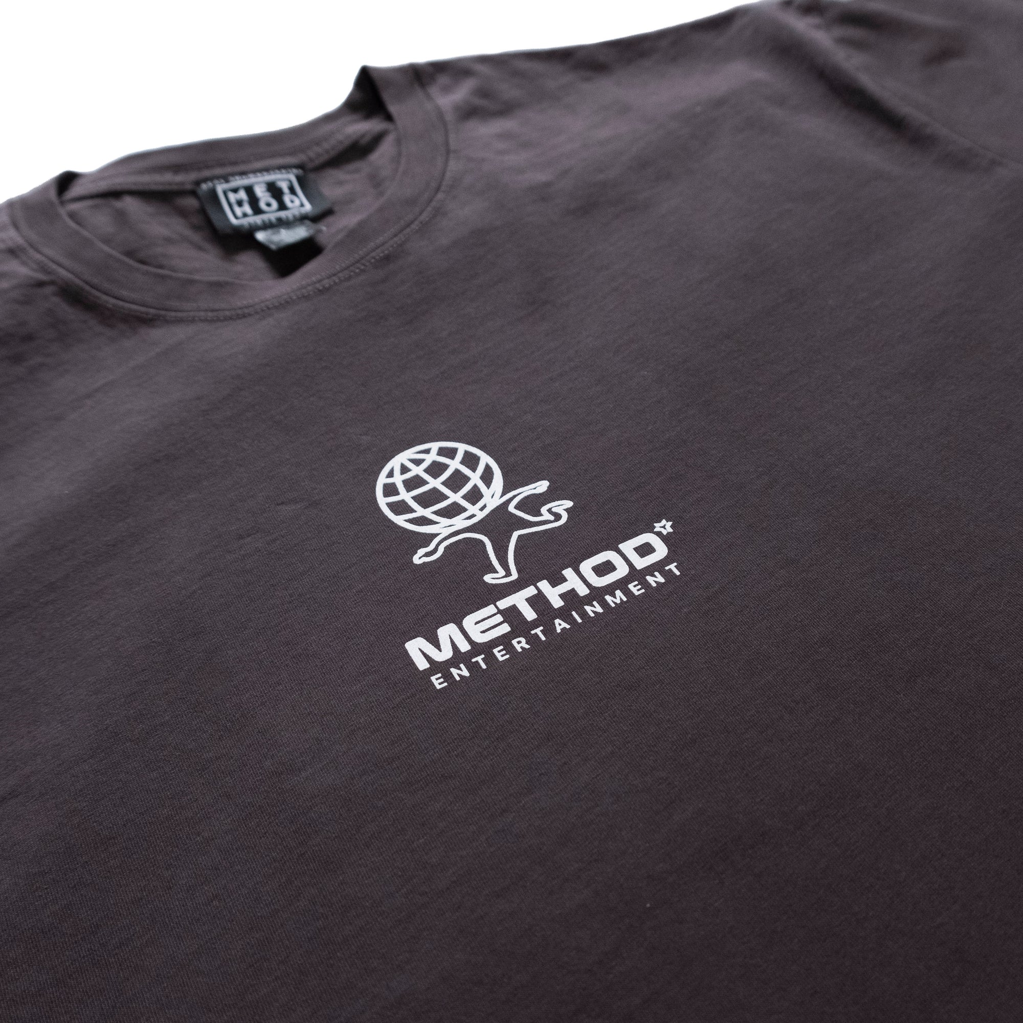 T-shirt Method World Entertainment - Noir délavé