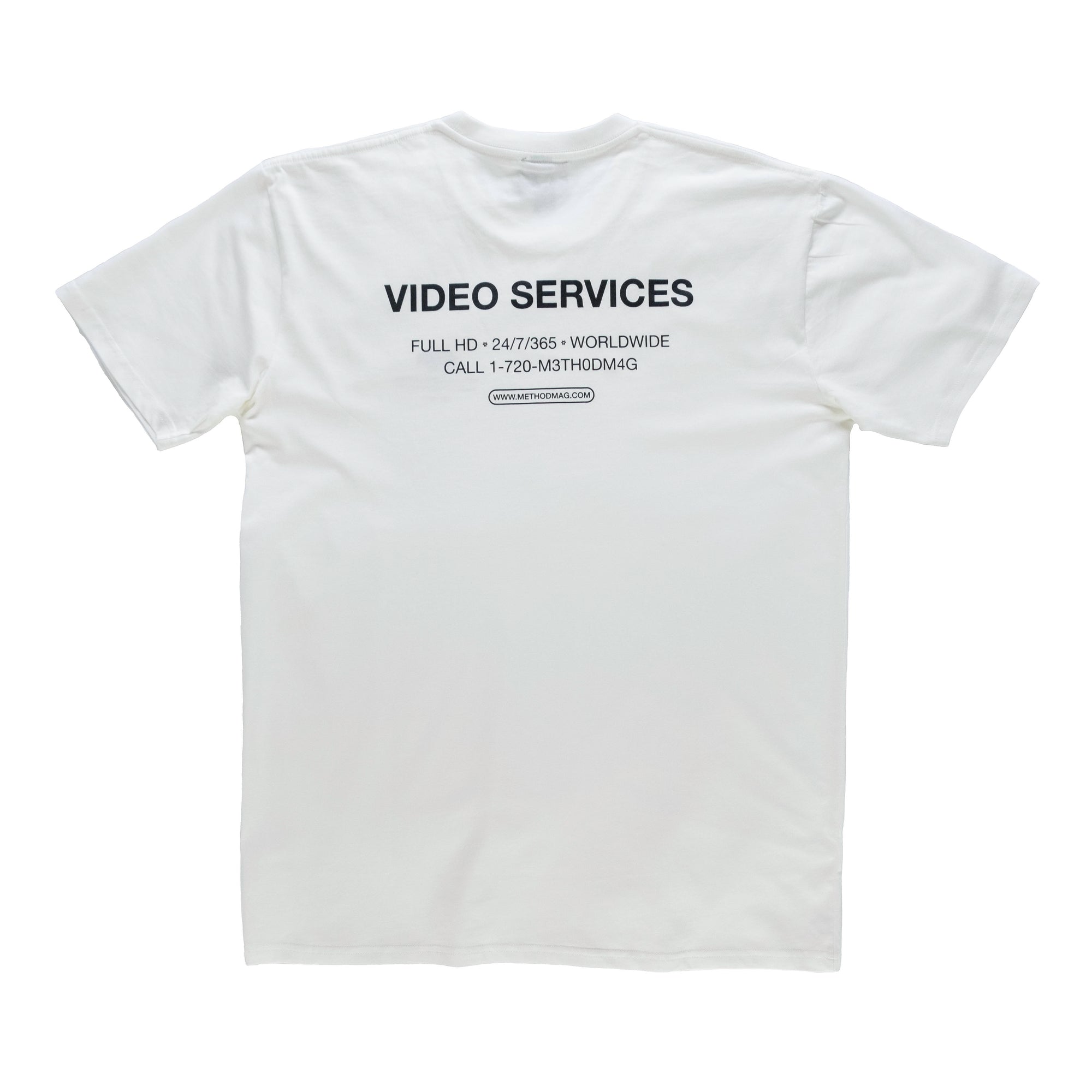 Method Video Services T-Shirt – Natur