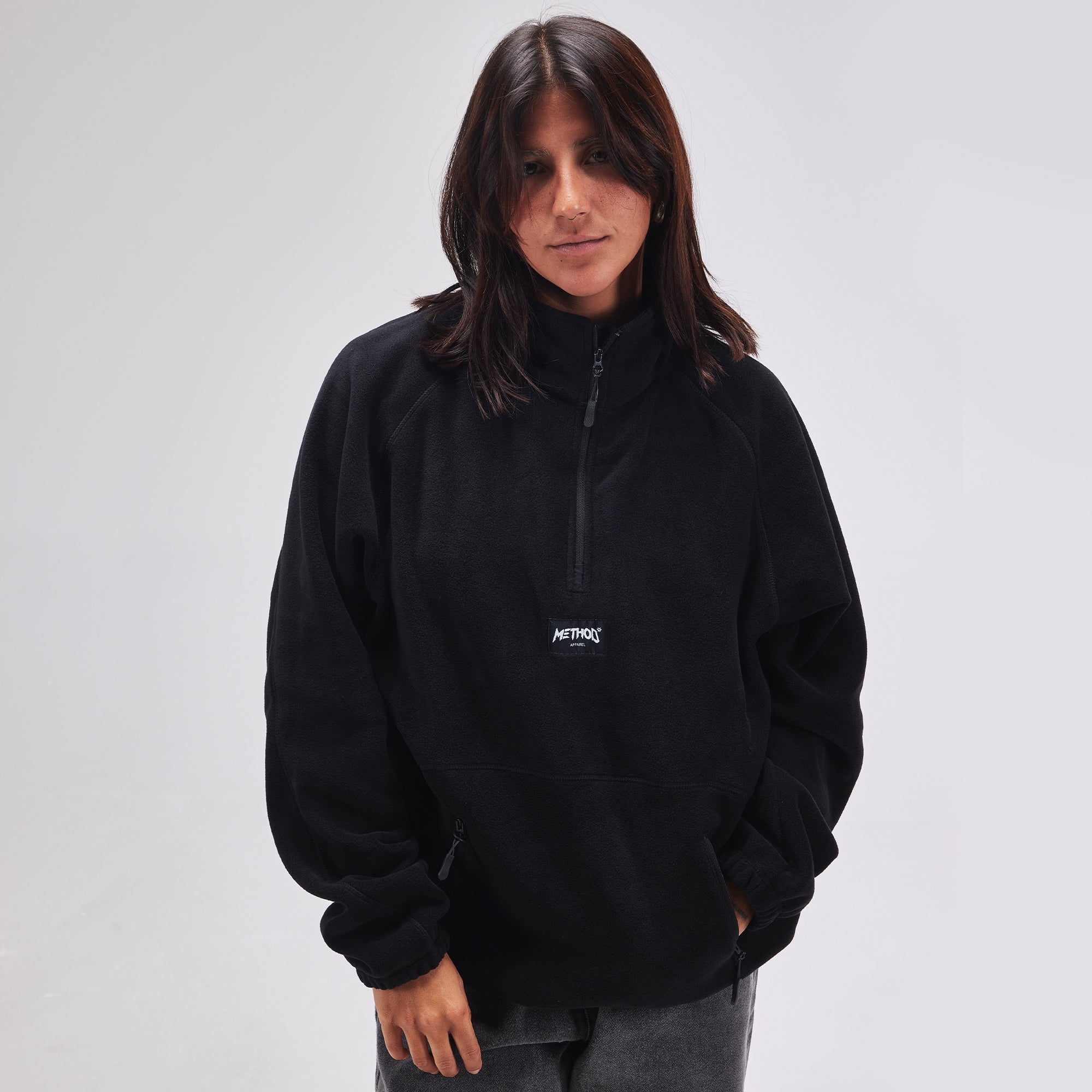 Method Label 1/4 Zip Fleece