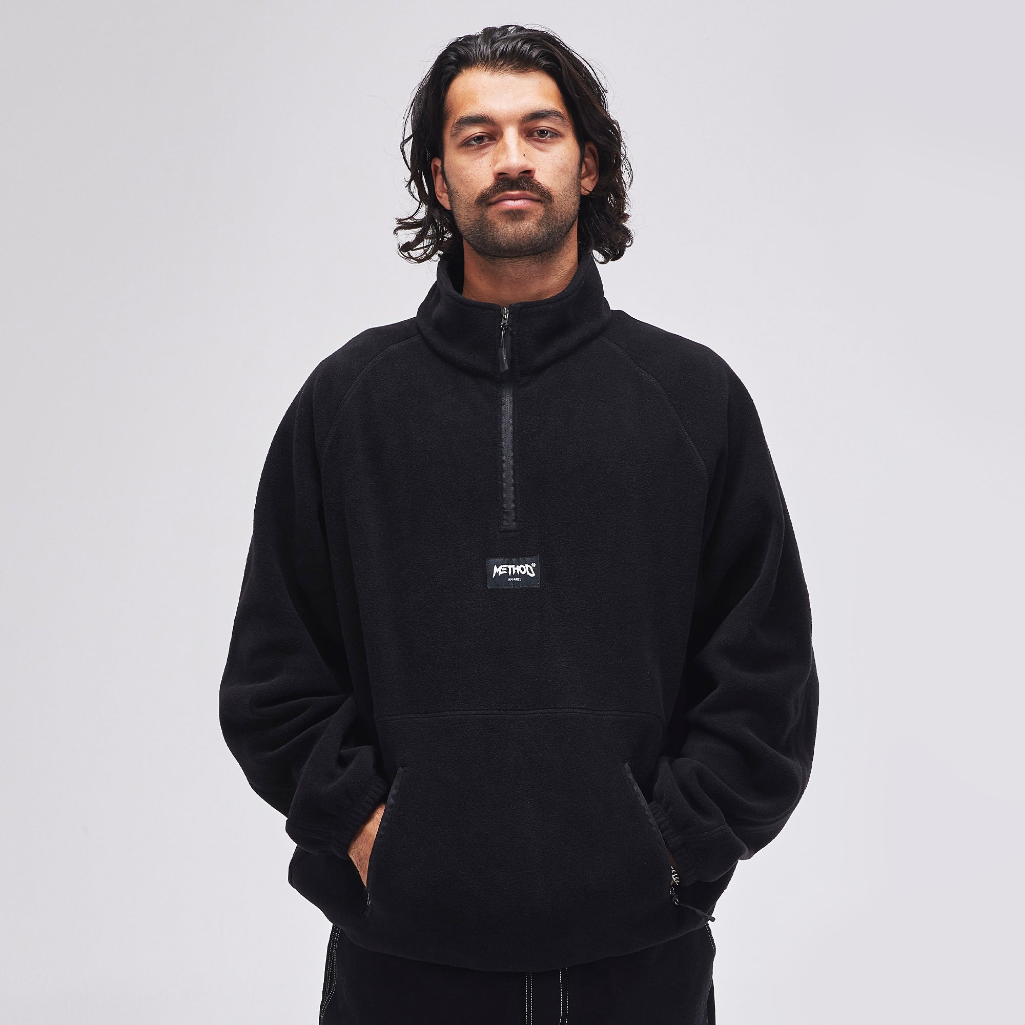 Method Label 1/4 Zip Fleece