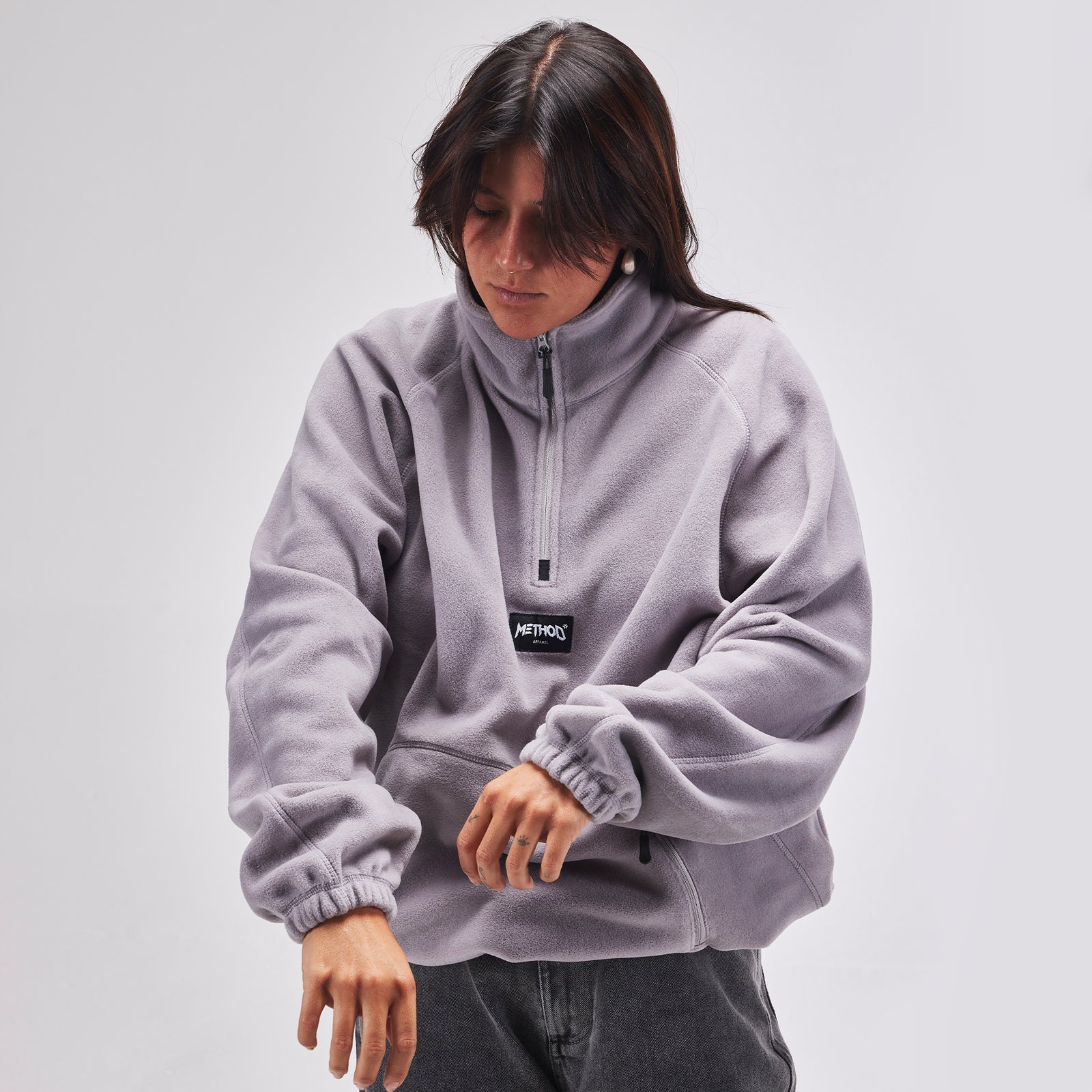 Method Label 1/4 Zip Fleece