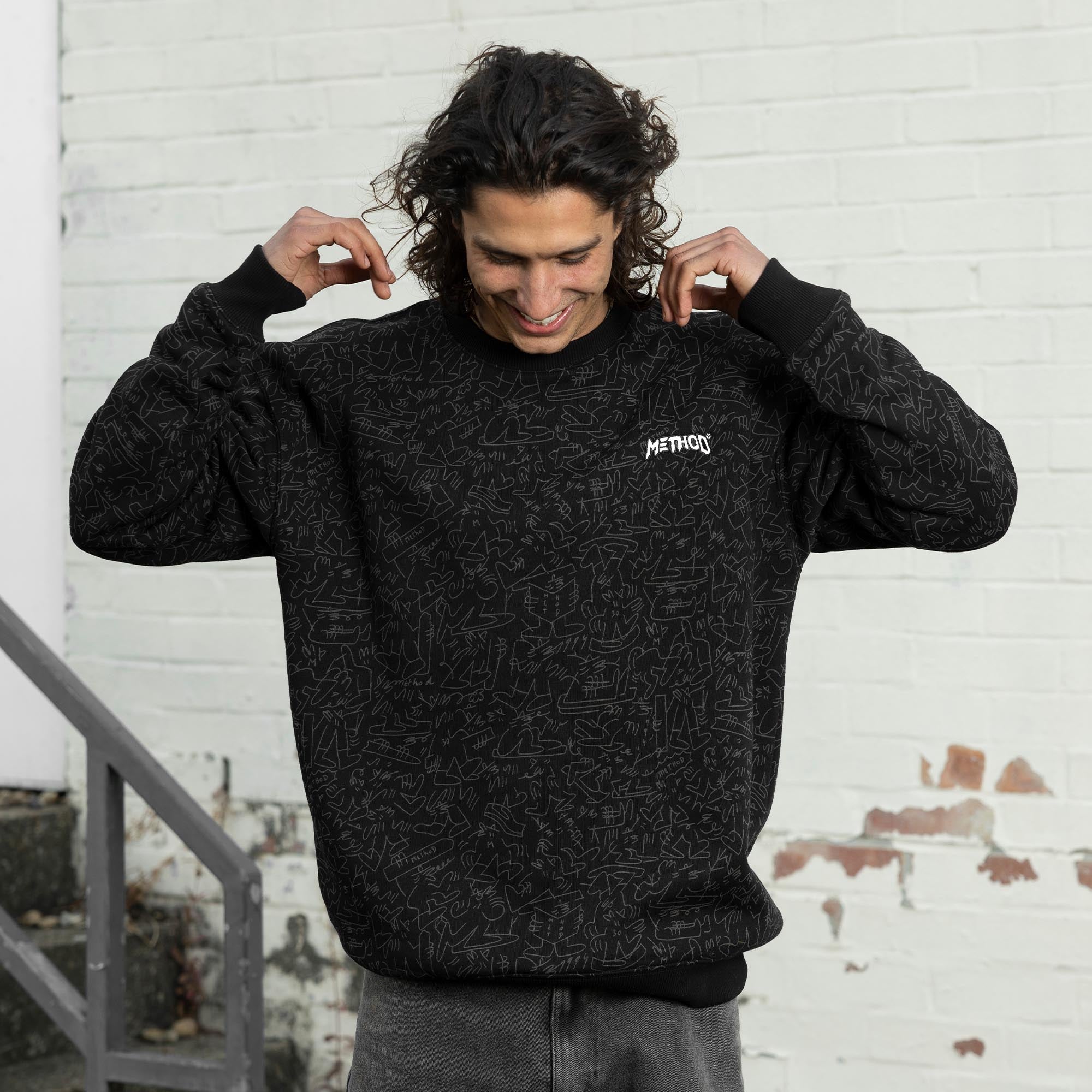 Method x Lucas Crew Sweatshirt