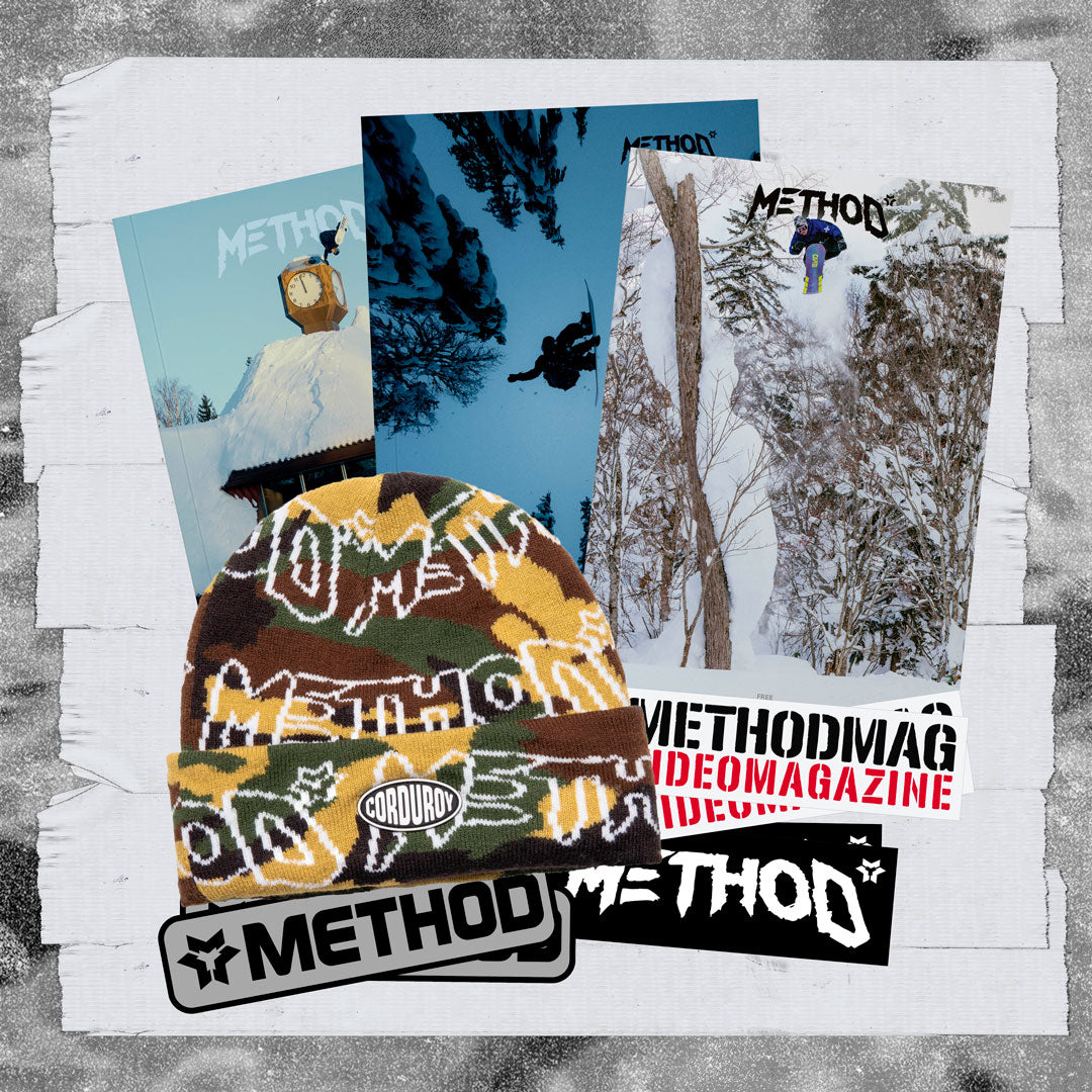Method Magazine Season 26 - Subscription with Method x Corduroy Beanie & Sticker Pack