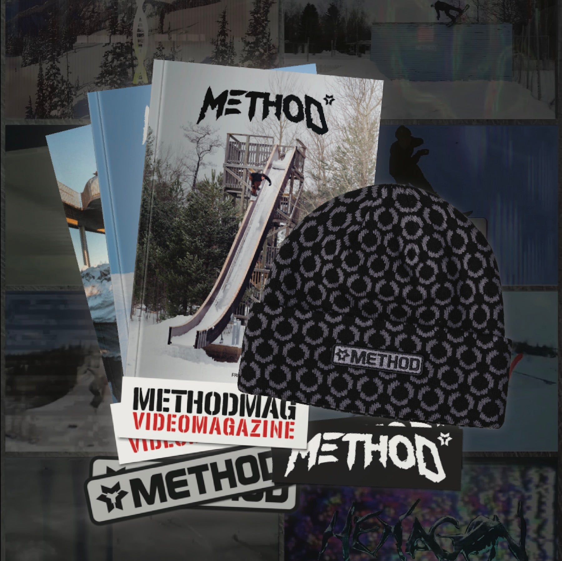 Method Magazine Season 25 (30 Years) - Subscription with Method x Autumn Beanie & Sticker Pack