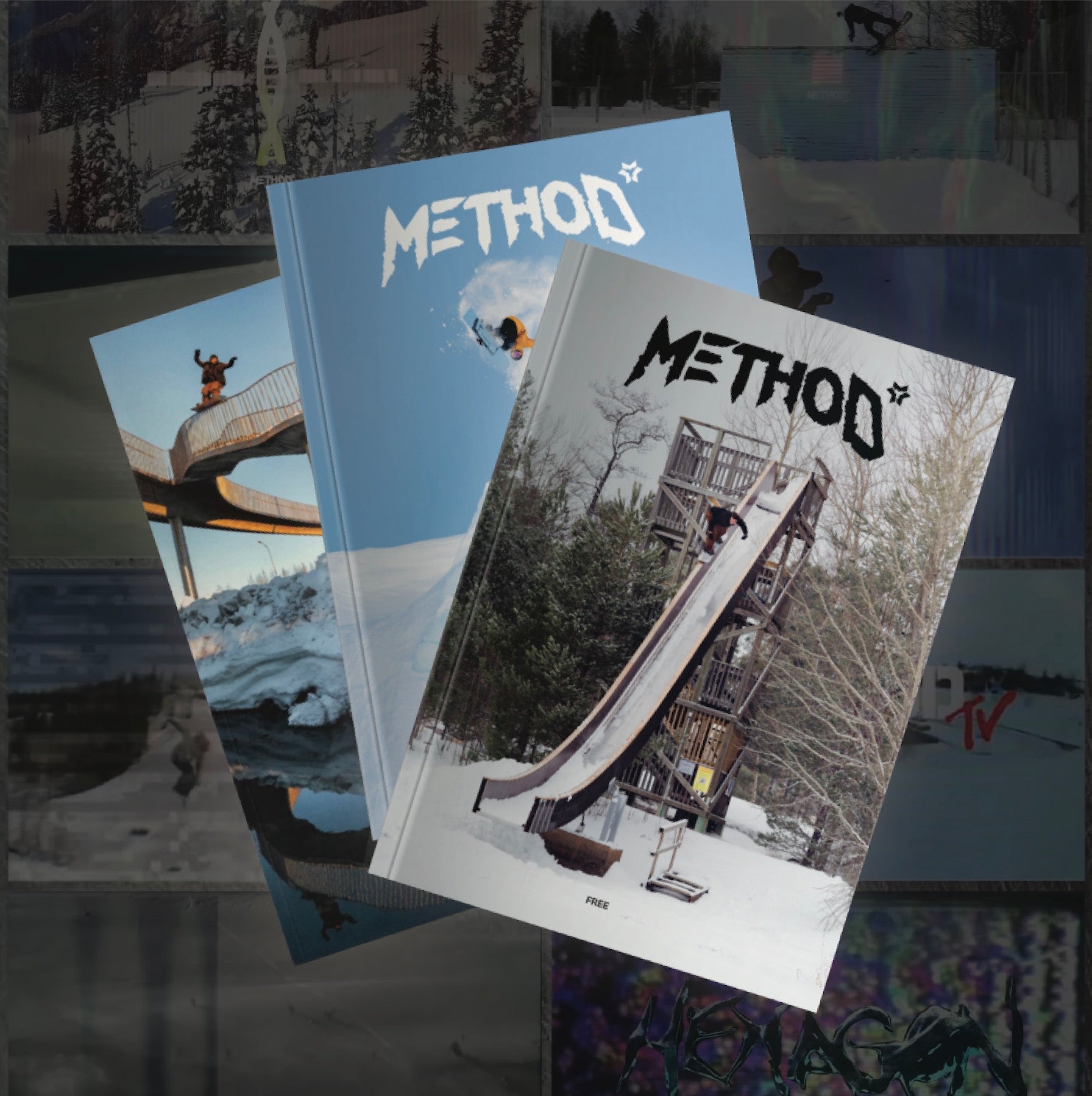 Method Magazine Season 25 (30 Years) - Subscription with Method x Autumn Beanie + Sticker Pack