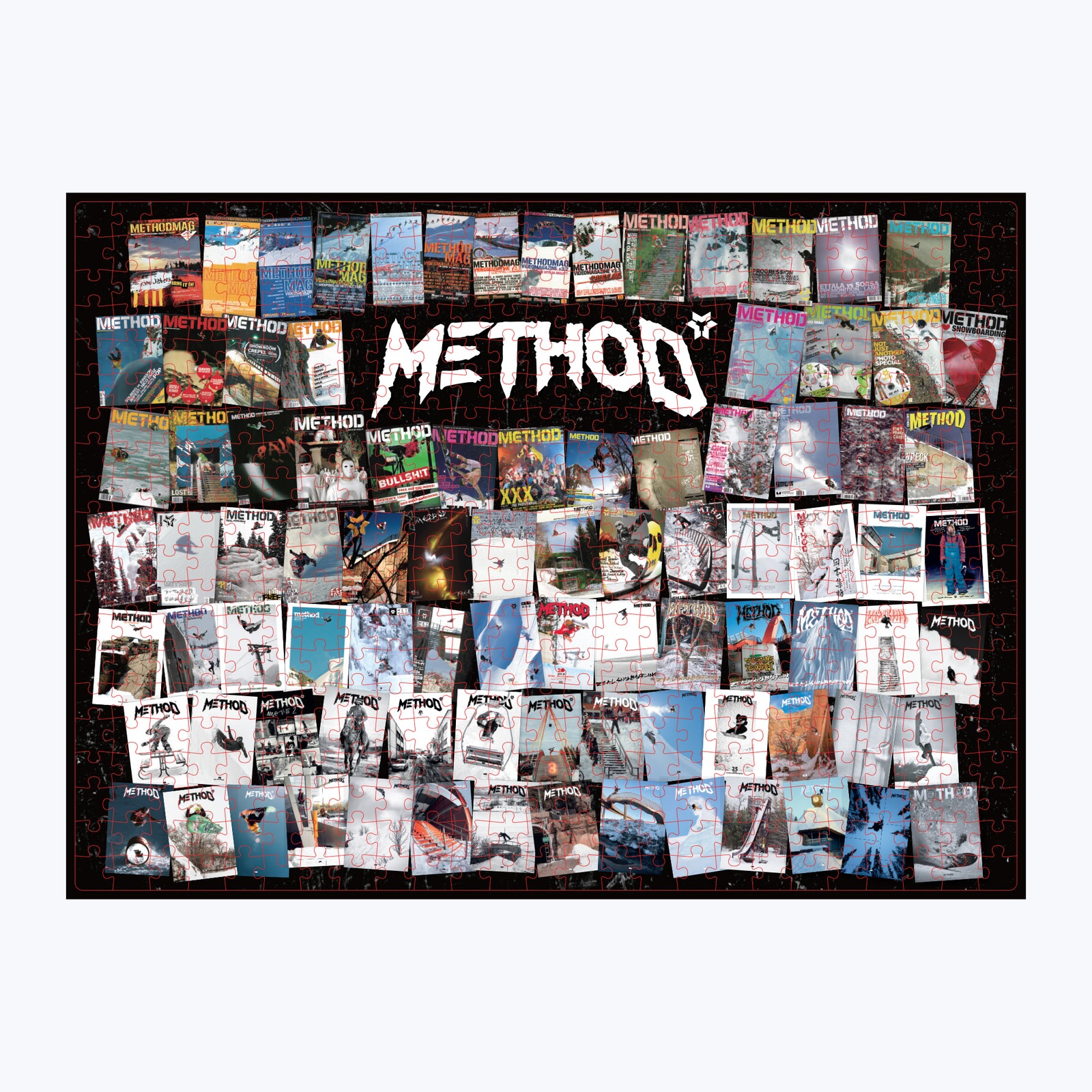 Method 'Covers' 500 Piece Puzzle