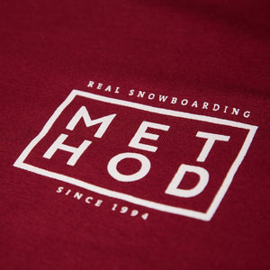 T-Shirt mit quadratischem Method-Logo