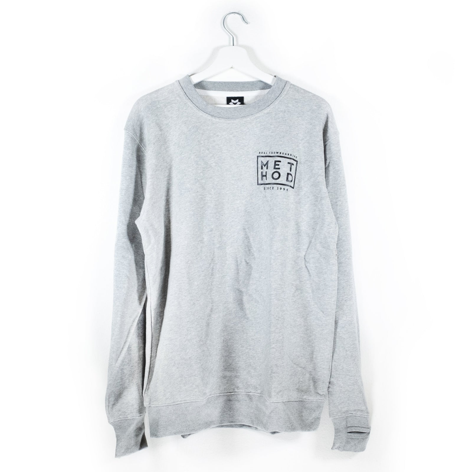 Method Box Logo Sweatshirt - Grey